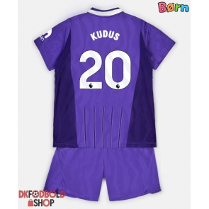 Tottenham Hotspur Mohammed Kudus #20 Tredje trøje Børn 2026-27 Kort ærmer (+ korte bukser)